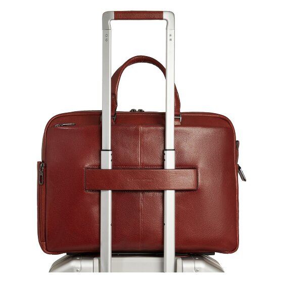 Piquadro Solm Maletín Piel 42 cm Compartimento para el portátil