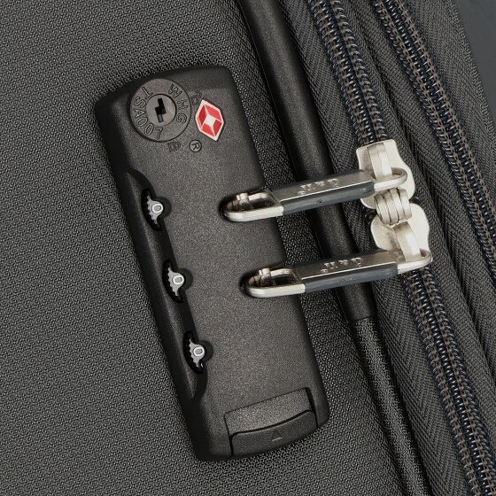 d&n Travel Line 6704 Juego de maletas de 4 ruedas 3pcs.