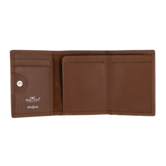Golden Head Polo Cartera Bloqueo RFID Piel natural 10 cm