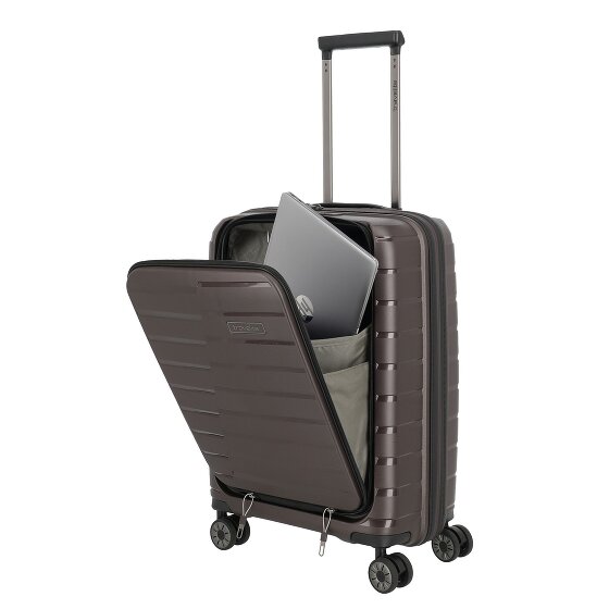 Travelite Air Base 4 ruedas Trolley de cabina 55 cm Compartimento para laptop