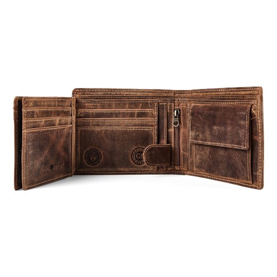 Greenburry Karpfen Cartera Piel 12.5 cm