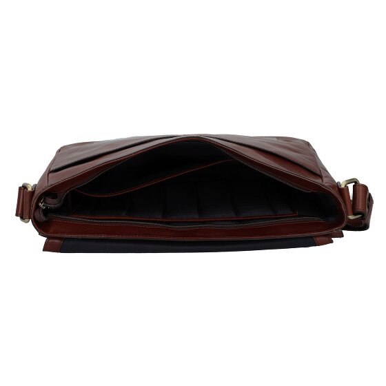 Leonhard Heyden Cambridge Messenger Piel 38 cm Compartimento para portátil