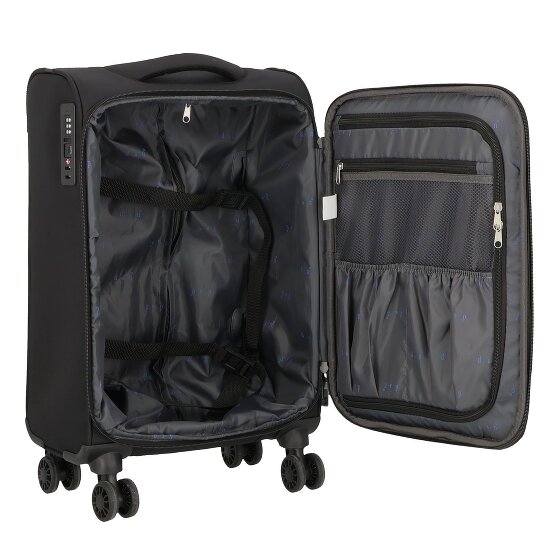 d&n Travel Line 9504 4 ruedas Carro de la cabina S 55 cm