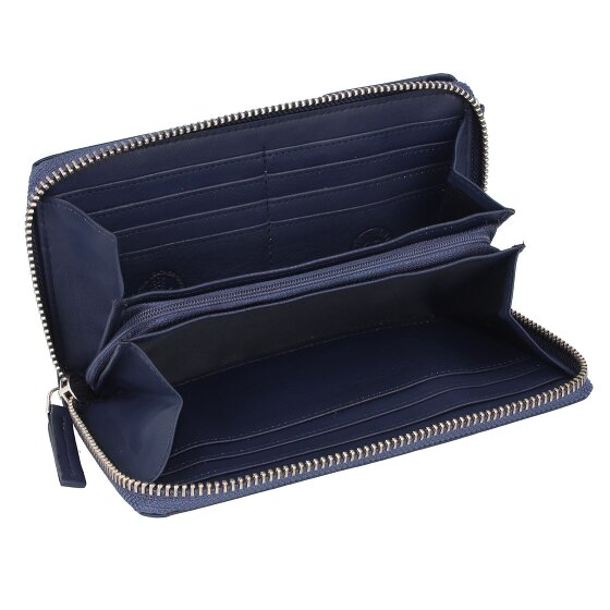 Greenburry Funda de napa para teléfono móvil RFID de 8 cm