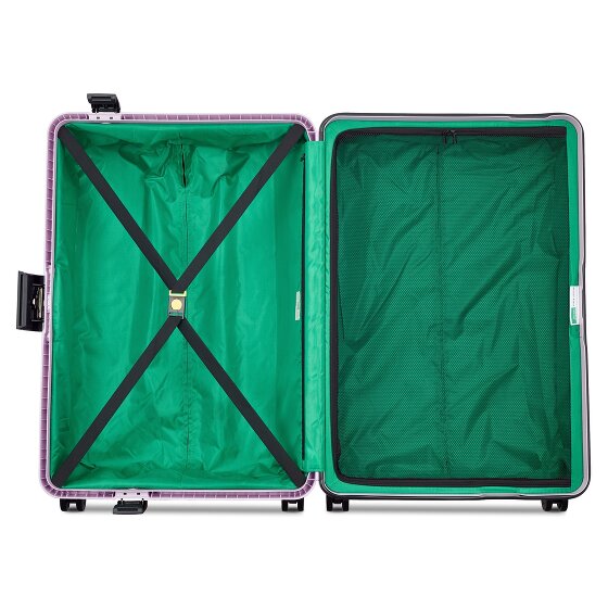 Delsey Paris x United Colors of Benetton Colour Block Trolley rígido de 4 ruedas 76 cm