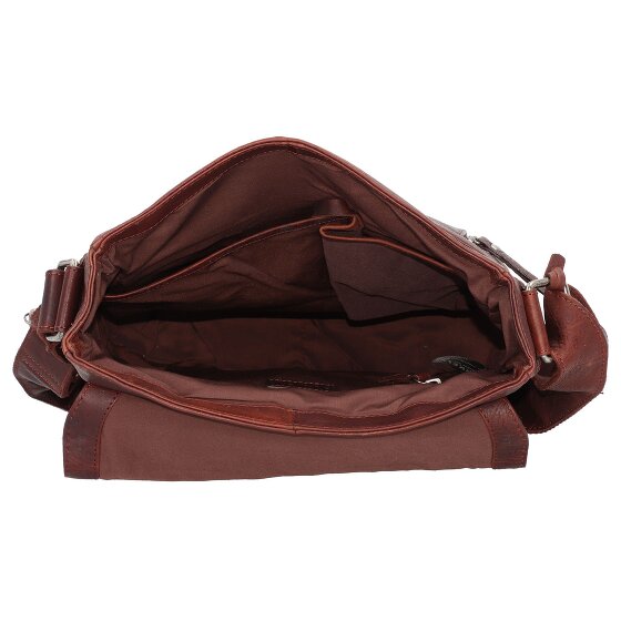 Burkely Mensajero Avery Antiguo Cuero 28 cm