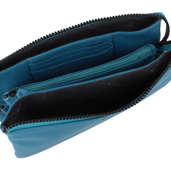 Braun Büffel Capri Bolsa de hombro Protección RFID Piel 23 cm