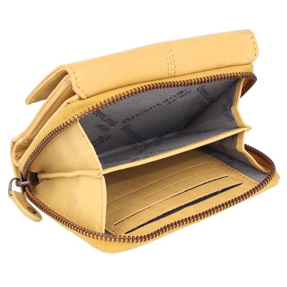 Greenland Nature Cartera Nature Soft de cuero RFID 13 cm