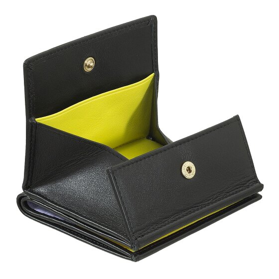 DuDu Cartera de cuero de 9,5 cm