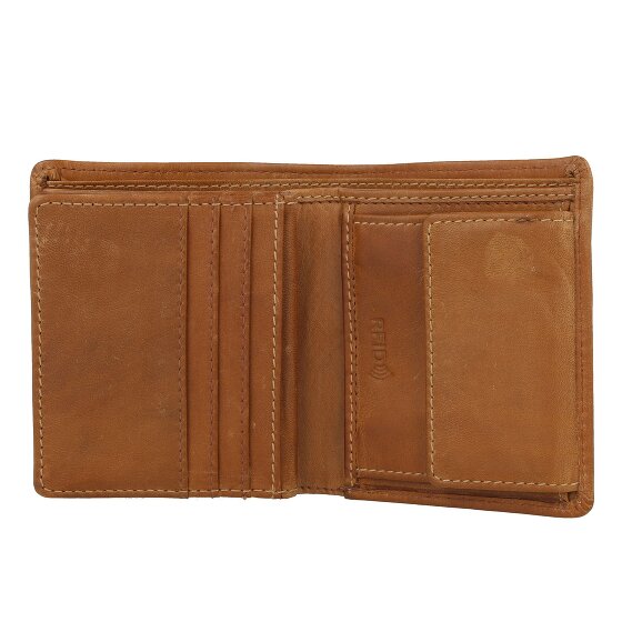 Greenburry Tornado Cartera Protección RFID Piel 9 cm