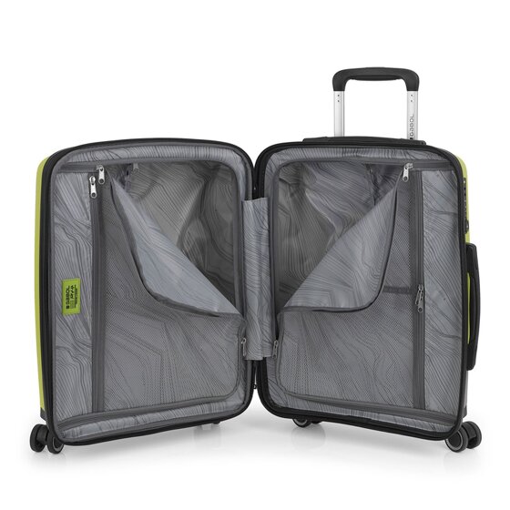 Gabol Shinyuu 4 ruedas Juego de maletas 3 piezas con pliegue de expansión