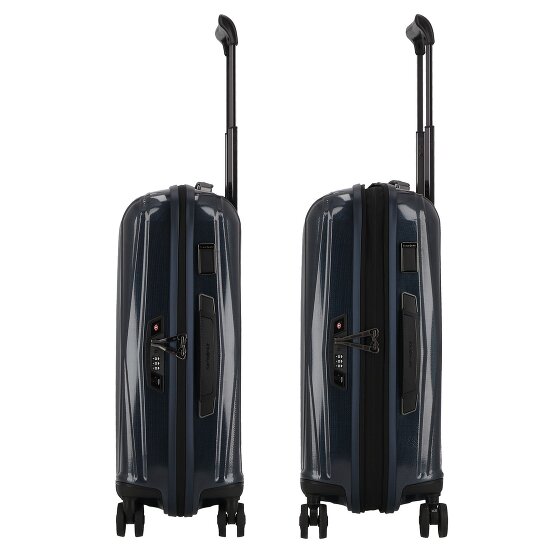 Samsonite Major-Lite 4 ruedas Carro de la cabina 55 cm con pliegue de expansión