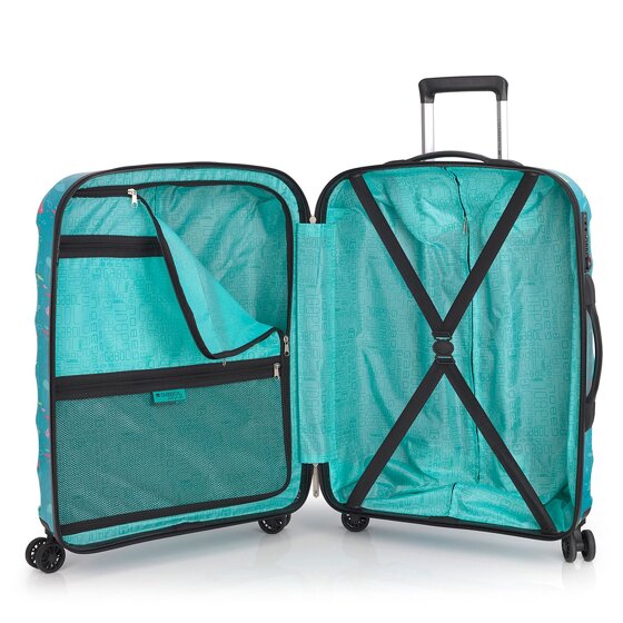 Gabol Acqua 4 ruedas Carrito M 66 cm