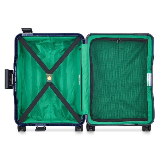 Delsey Paris x United Colors of Benetton Color Block Hardside Trolley de cabina de 4 ruedas 55 cm