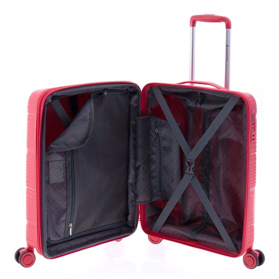 Gladiator 0800 4 ruedas Carrito 55 cm con pliegue de expansión