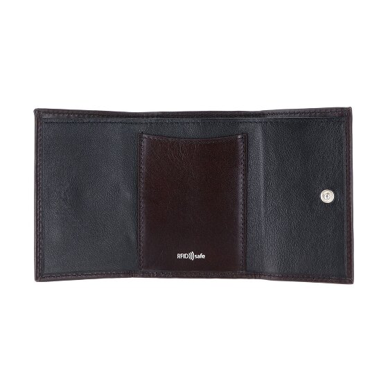 Golden Head Billetera Colorado de cuero RFID 9,5 cm