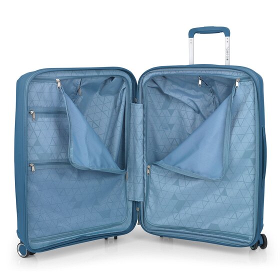 Gabol Queens 4 ruedas Carrito M 64.5 cm con pliegue de expansión