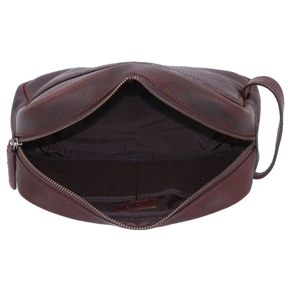 Burkely Antique Avery Bolsa de aseo Piel 25 cm
