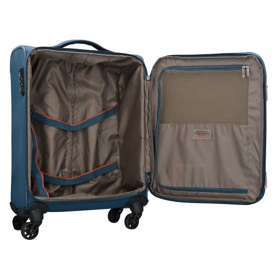 Roncato Trolley de cabina de 4 ruedas Speed 55 cm