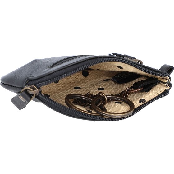 Esquire Estuche para llaves de Perú de cuero de 11 cm