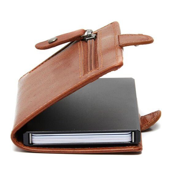 The Chesterfield Brand Baldwin Estuche para tarjetas de crédito Protección RFID Piel 6.5 cm