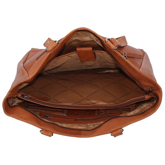The Chesterfield Brand Wax Pull Up Bolsa de hombro Piel 36 cm Compartimento para el portátil