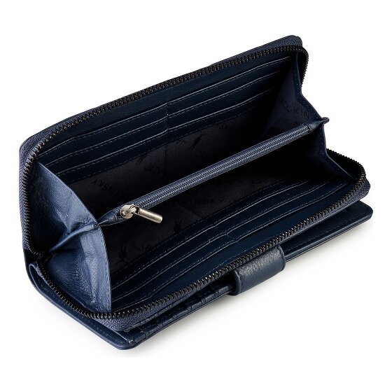 Jack Kinsky Livorno 1026 Cartera Protección RFID Piel 9.5 cm