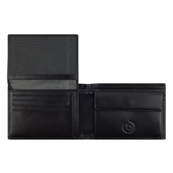 bugatti Romano Cartera Protección RFID Piel 12 cm