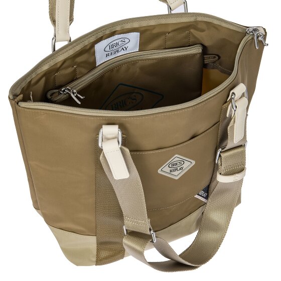 Bric's Replay Sand Woo Bolsa de compras 26 cm