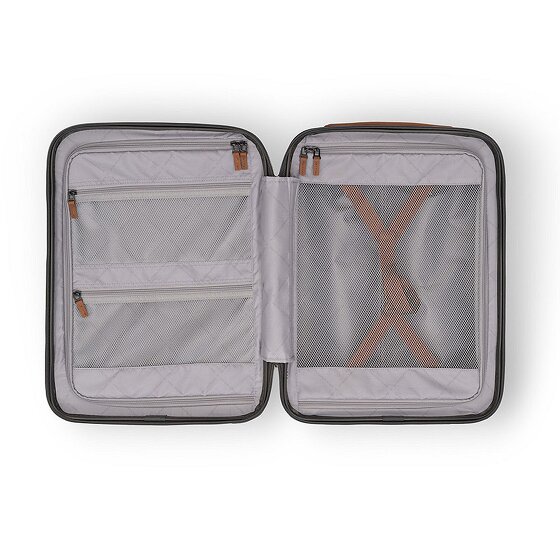 The Chesterfield Brand Zuna 4 ruedas Carro de la cabina S 55 cm Compartimento para el portátil