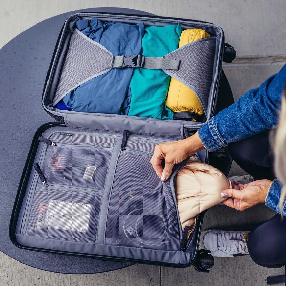 Gregory Quadro Pro 4 ruedas Carro de la cabina 55 cm con pliegue de expansión