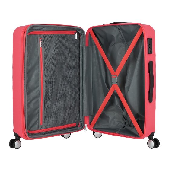 American Tourister Summer Square 4 ruedas Carrito 67 cm con pliegue de expansión