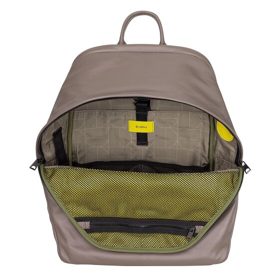 DuDu New York Mochila de día Piel 41 cm Compartimento para el portátil