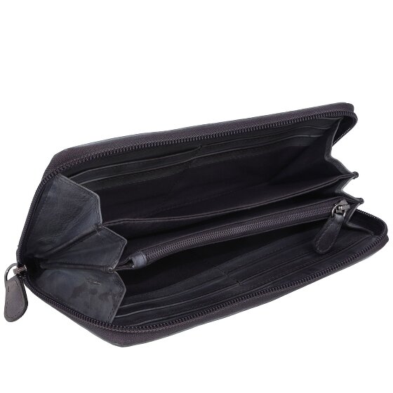 Jack Kinsky Cartera Nelson de cuero RFID 20 cm