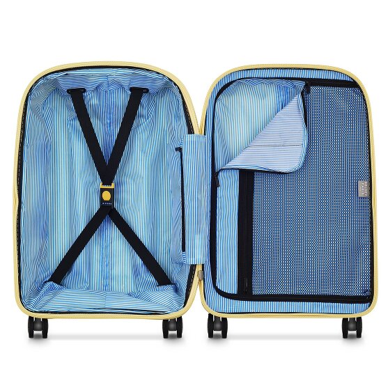 Delsey Paris Carro de cabina Clavel de 4 ruedas 55 cm con pliegue de expansión