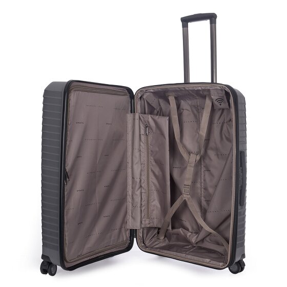 Stratic Bright+ 4 ruedas Carrito L 76 cm con pliegue de expansión