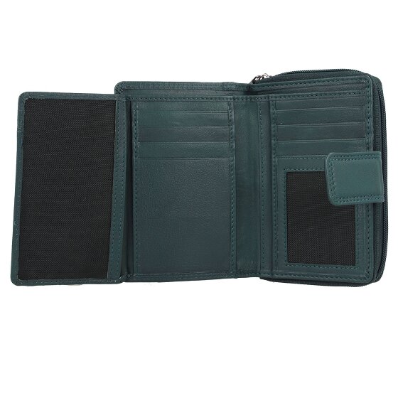 mano Billetera de cuero Donna Giulia 9 cm