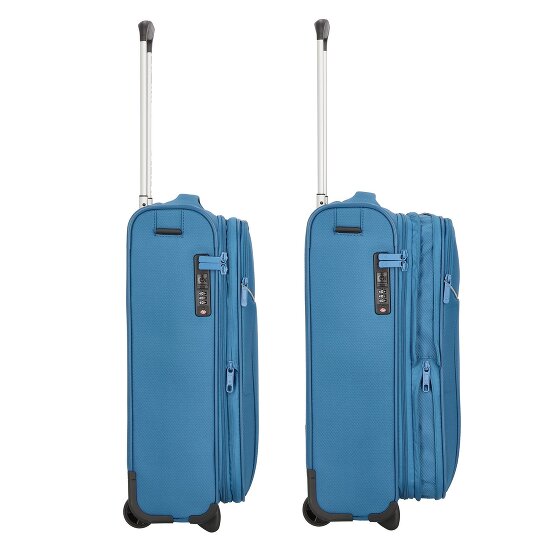 Roncato Ironik 2.0 4 ruedas Carro de la cabina 55 cm con pliegue de expansión