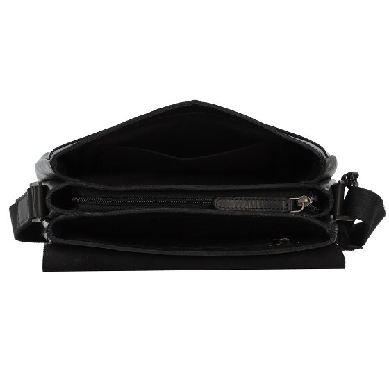 Greenburry Pure Black Bolsa de hombro Piel 25 cm