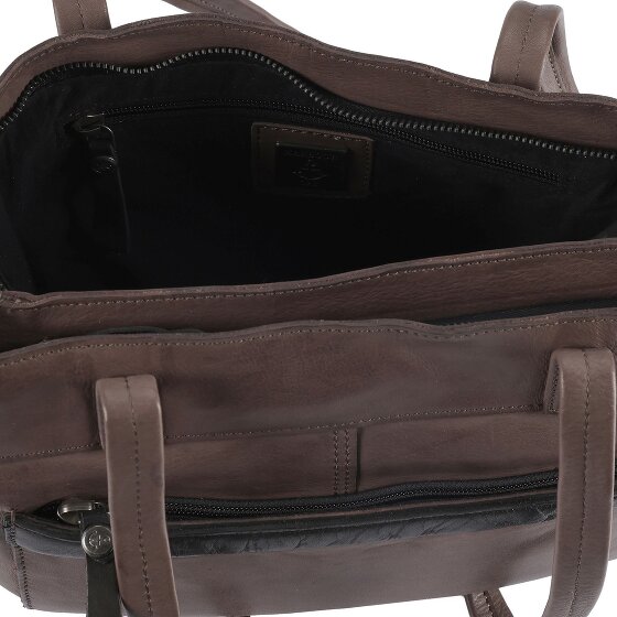 Harbour 2nd Urban Poets Zea Bolsa de compras Piel natural 33 cm