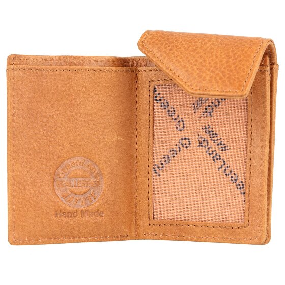 Greenland Nature Cartera Nature de cuero RFID 7 cm