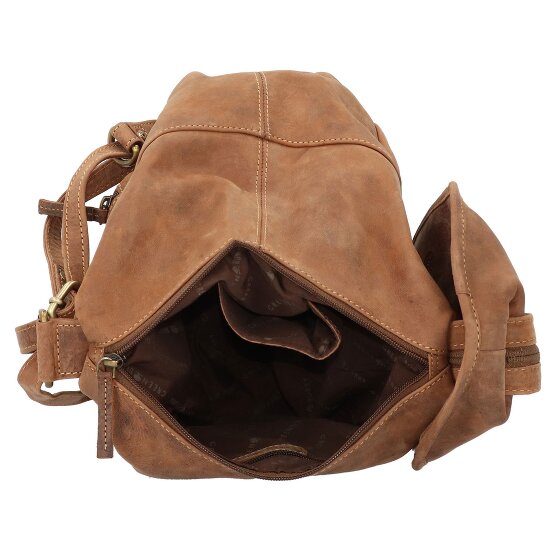 Greenburry Mochila City Vintage de cuero 28 cm
