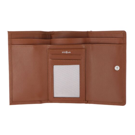 Golden Head Polo Cartera Bloqueo RFID Piel natural 14 cm