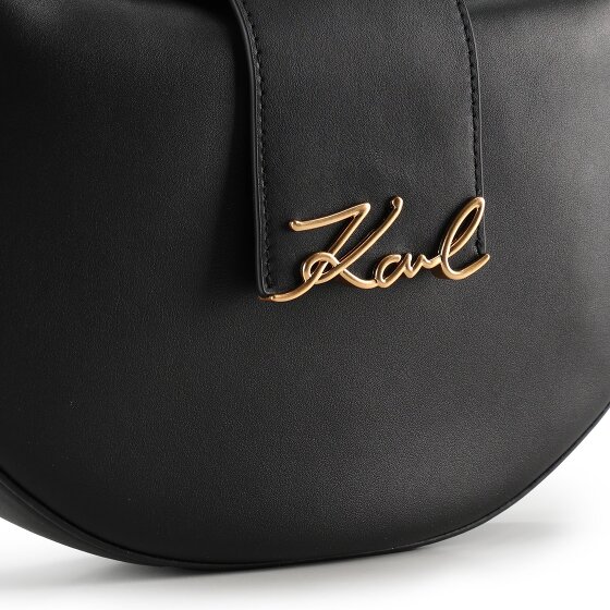 Karl Lagerfeld Signature Bolsa de hombro Piel 27 cm