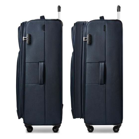 Wenger Trolley Beaumont de 4 ruedas XL, 87 cm, tamaño especial con fuelle expandible