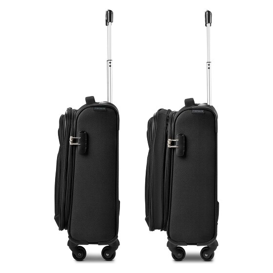 Wenger Beaumont 4 ruedas Carro de la cabina S 54 cm con pliegue de expansión