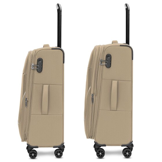 Stratic taska Trolley de 4 ruedas M 65 cm con pliegue extensible