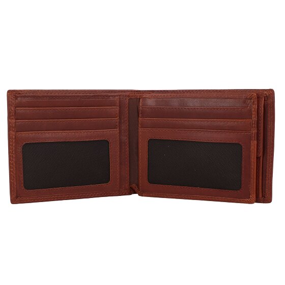 Greenburry Vintage Cartera Protección RFID Piel 12 cm