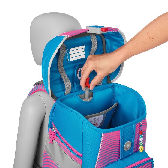 Step by Step Space Neon Juego de mochilas escolares 5 piezas