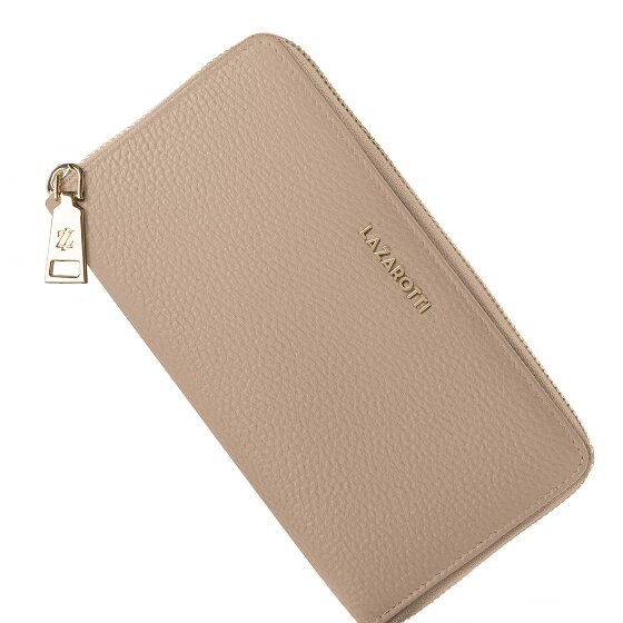 Lazarotti Billetero Bologna Piel XL Zip-Around Piel 19 cm